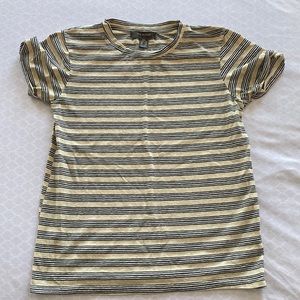 Black and Tan Short Sleeve Shirt